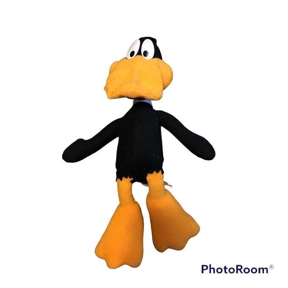 Vintage 1994 Applause Looney Tunes 11” DAFFY DUCK Stuffed Animal Plush Toy - Picture 1 of 4
